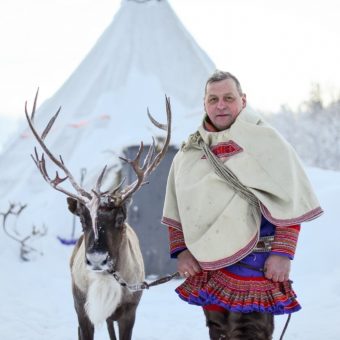 Sami cultuur, Lyngenfjord, Noorwegen
