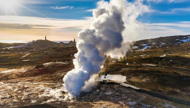 Reykjanesviti, Reykjanes , IJsland - Shutterstock