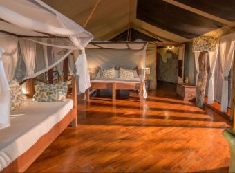 Tent suite, Rufiji River Camp