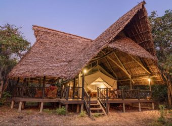 Safari tent, Rufiji River Camp