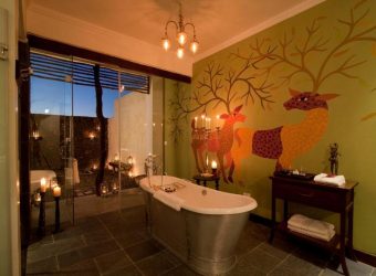 Badkamer, Samode Safari Lodge