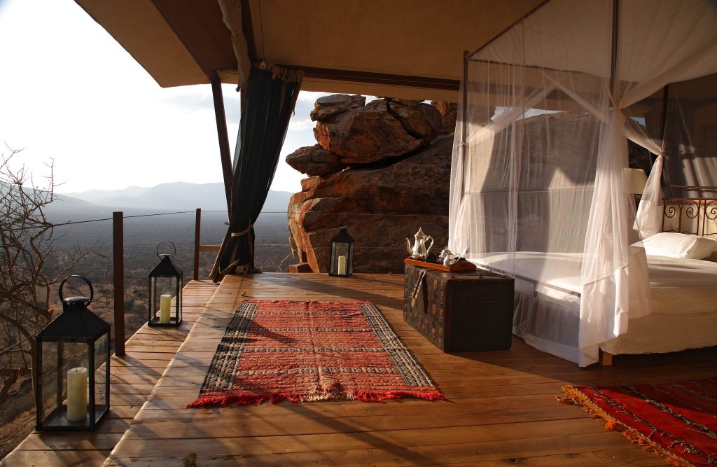 Honeymoon villa, Saruni Samburu Lodge