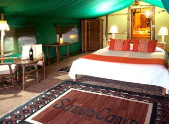 Standaard tent, Satao Safari Camp