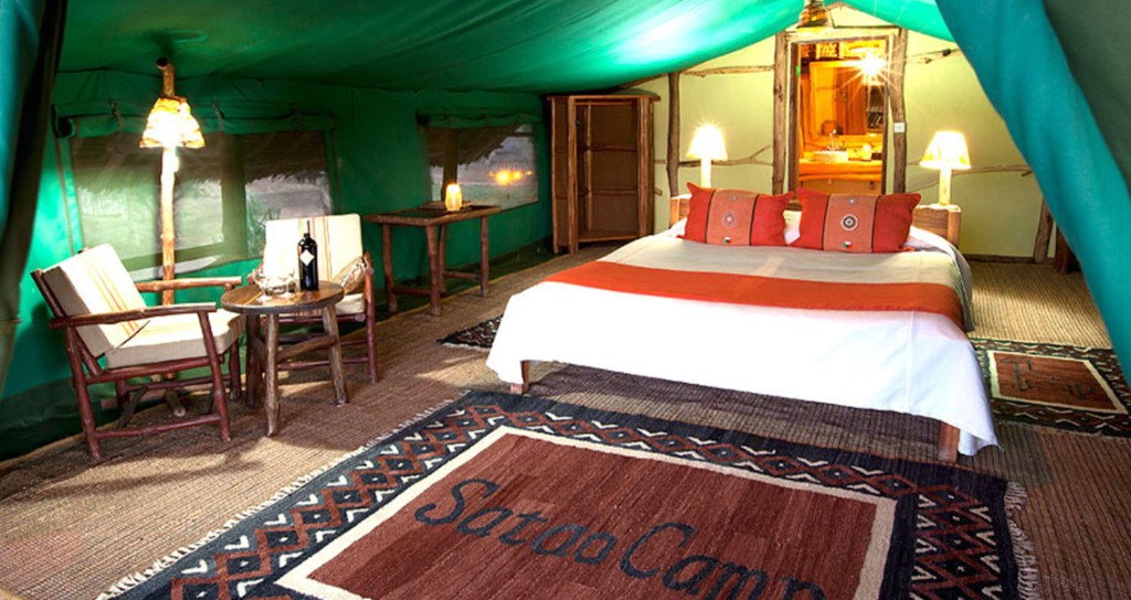 Standaard tent, Satao Safari Camp