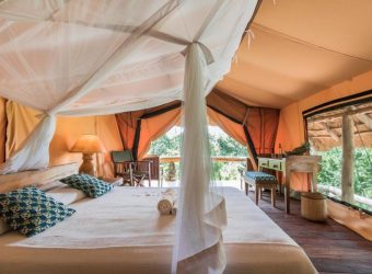 Savanne tent, Semliki Safari Lodge