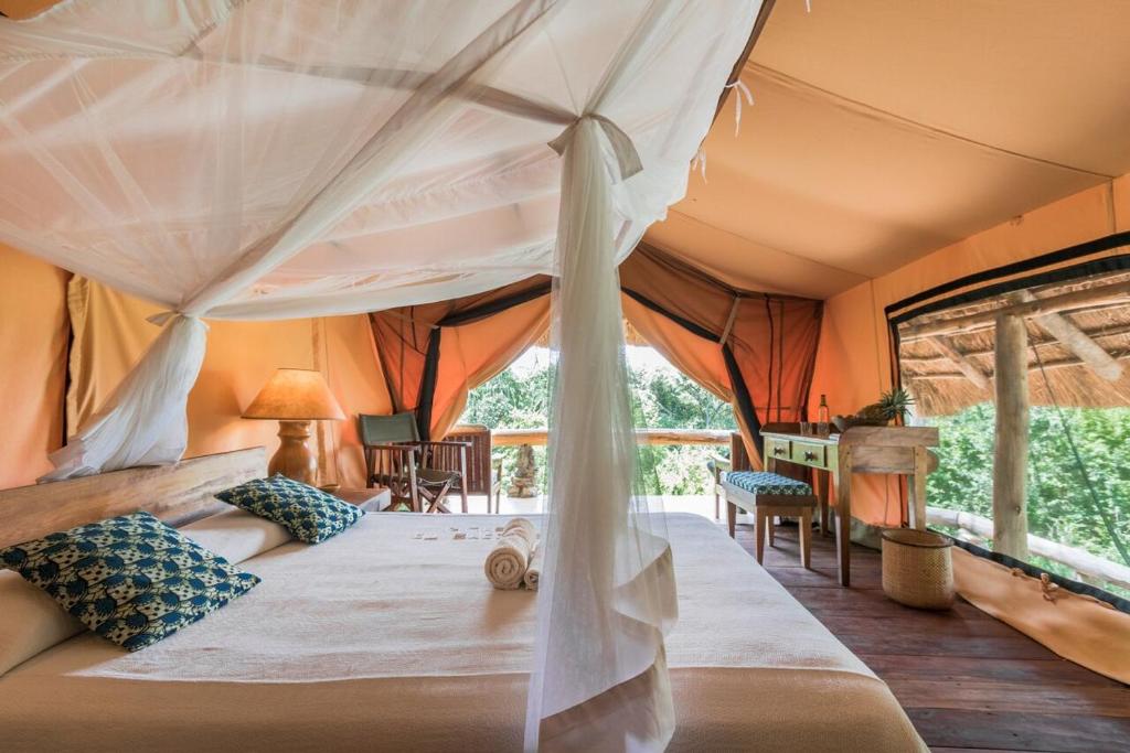 Savanne tent, Semliki Safari Lodge