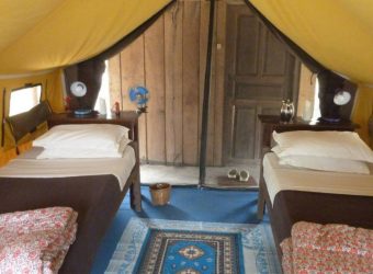 Slaapkamer, Seti River Camp
