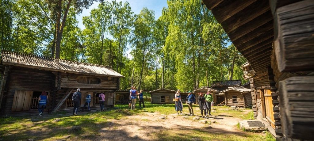 Seurassaari openlucht museum, Helsinki, Finland