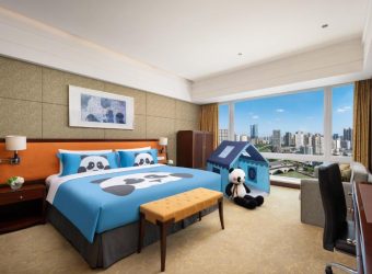 Deluxe city view familie kamer, Shangri-La Chengdu
