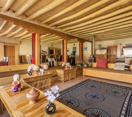 Snow Leopard Ulley Lodge Lounge, Snow Leopard Ulley Lodge