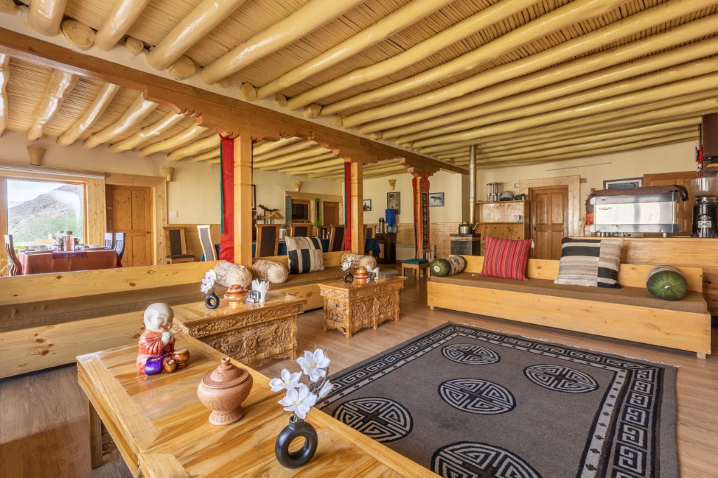 Lounge, Snow Leopard Ulley Lodge