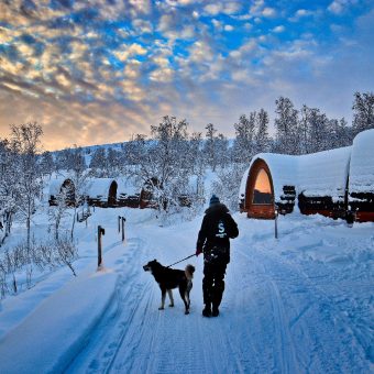 @Kirkenes snowhotel, Noorwegen