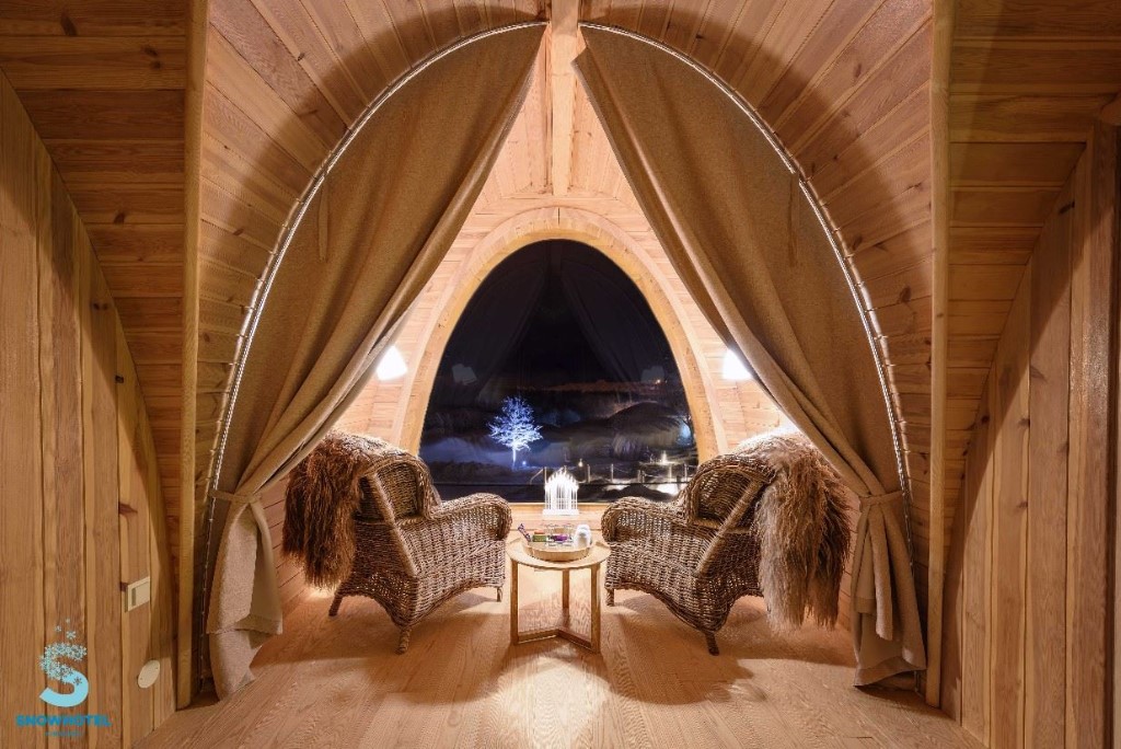 @Kirkenes snowhotel, Noorwegen, Noorderlicht reis Lapland