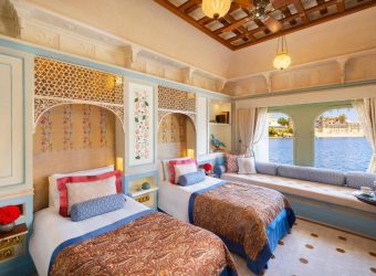 Paleis tweepersoonskamer, Taj Lake Palace