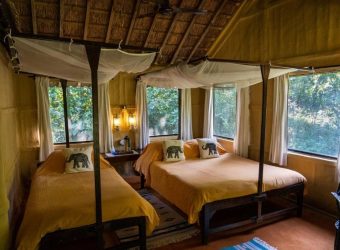 Tiger Tops Karnali Lodge Standaard kamer, Tiger Tops Karnali Lodge