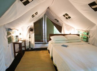 Safari tent, Tiger Tops Tharu Lodge