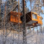 @Treehotel Harads, Zweeds Lapland, Zweden