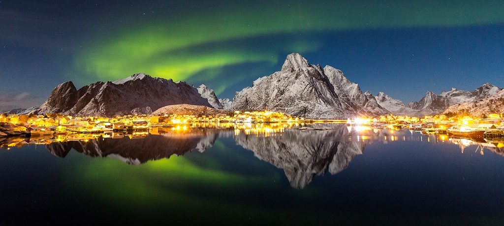 Tromso, Noorse fjorden Noorwegen