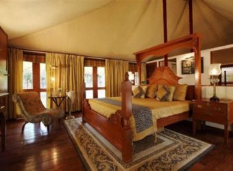 Luxe tent, Tuli Tiger Resort