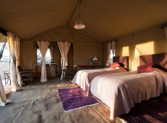 Tweepersoonstent Under Canvas Tented Camp