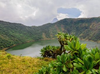 Bisoke Crater lake, Volcanoes National Park, Rwanda - Shutterstock