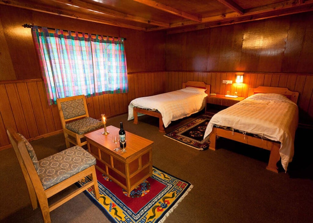 Tweepersoons kamer, YMH Thame Lodge