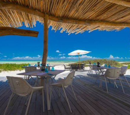 Zanzibar strandrestaurant White sand
