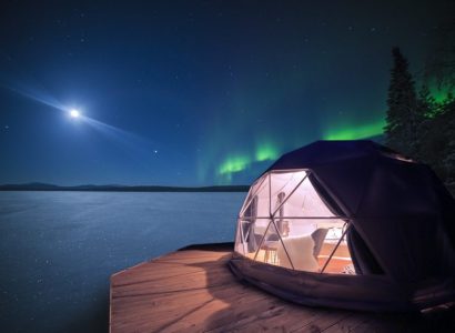 Thema, Aurora Domes Torassieppi, Noorderlichtweekend Fins Lapland, bijzondere overnachtingen