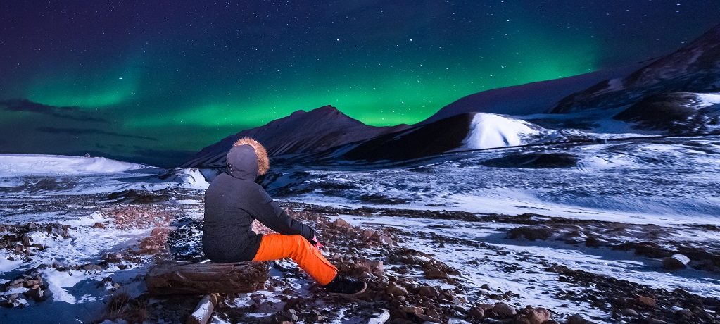 Noorderlicht, Svalvard, Spitsbergen, Noorwegen - Shutterstock