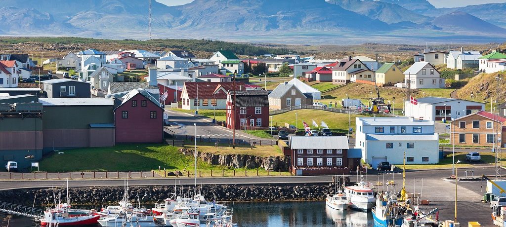 Stykkisholmur, Snaefellsnes, IJsland - Shutterstock Stykkisholmur