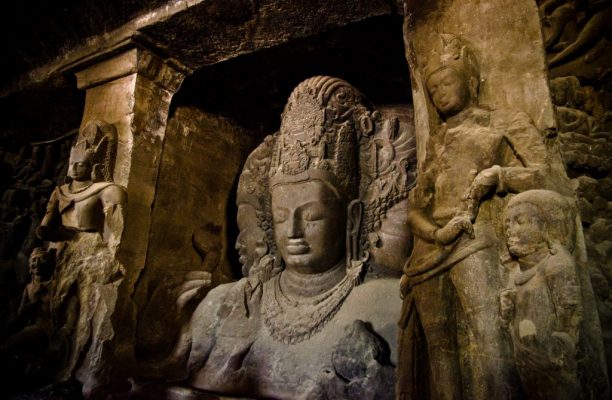 Grotten van Elephanta Island, Mumbai, India - Shutterstock Elephanta Island