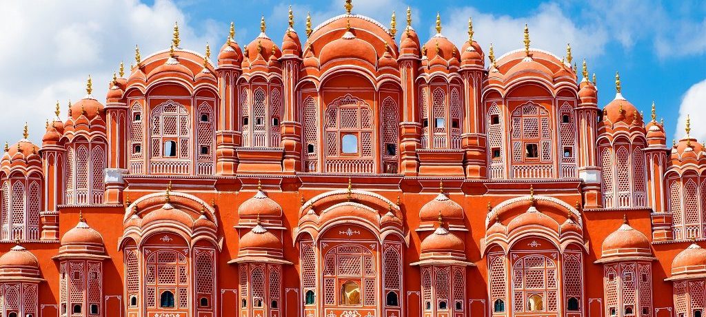Hawa Mahal Palace, Jaipur, Rajasthan, India - Shutterstock