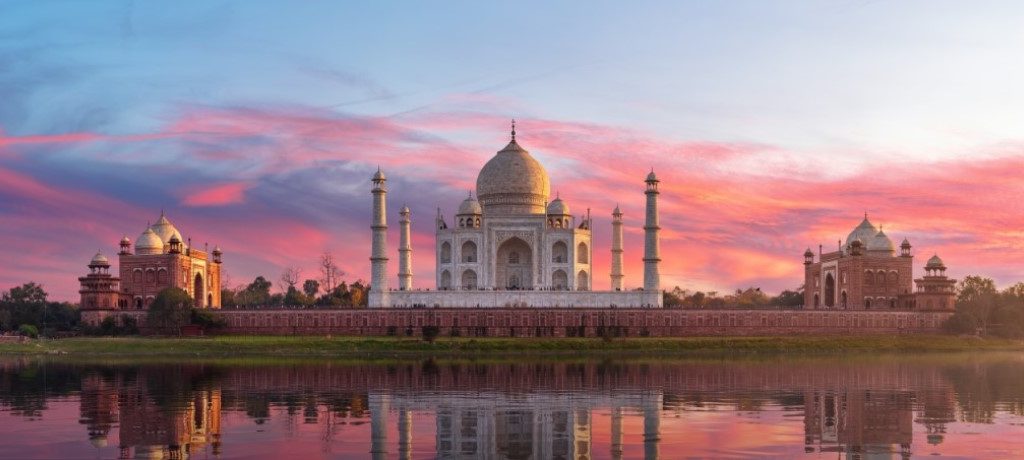Gouden driehoek en tijgers, Agra, Taj Mahal