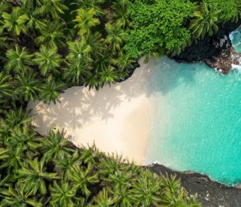 Bateria Beach, Rolas Island, Sao Tomé