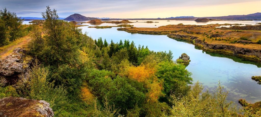 Lake Myvatn, Noord-IJsland