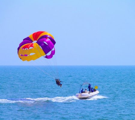 Parasailing, Goa, Inida - Shutterstock Parasailing