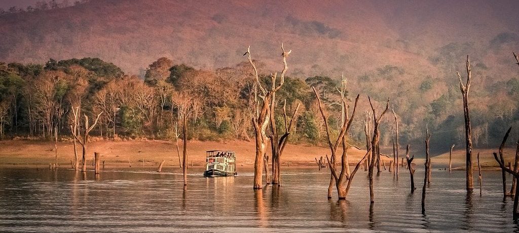Bootsafari, Periyar National Park, Kerala, India - Shutterstock Natuur rondreis Zuid India, Periyar National Park, National Parken in India