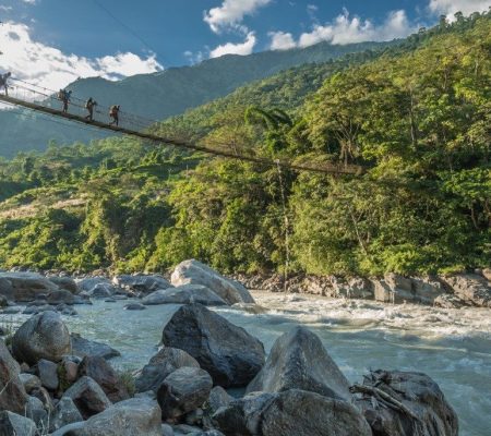 Wandelen, Annapurna, Himalaya, Nepal - Shutterstock